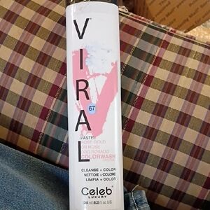 Celeb Luxury Viral Pastel Rose Gold Colorwash